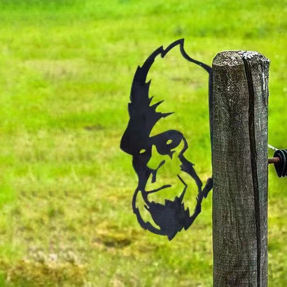 Animal-themed garden decor