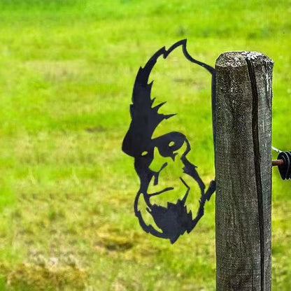 Animal-themed garden decor