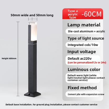 Waterproof Aluminum LED Lawn Light for Outdoor Garden