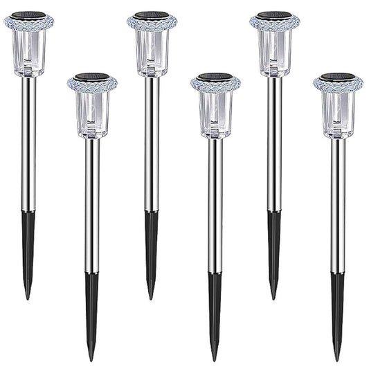 Solar Outdoor Ground Lights Waterproof LED Garden Lawn Decoration Lamp