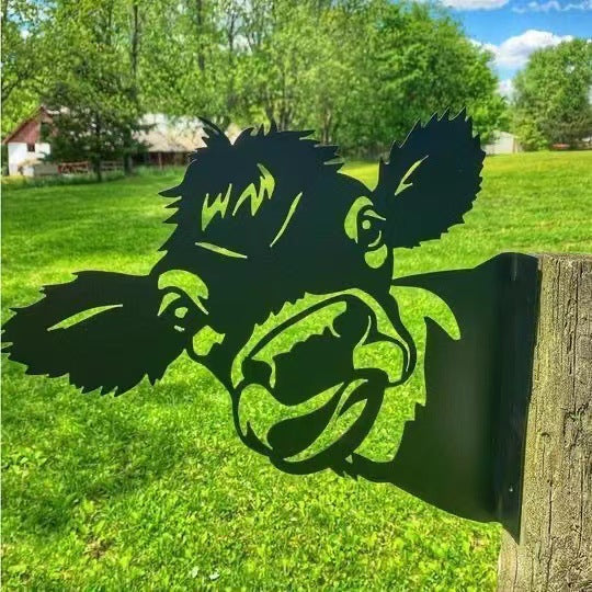 Animal-themed garden decor