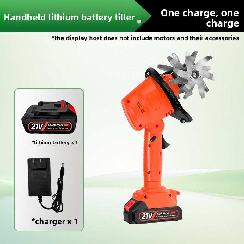 Handheld Electric Garden Tiller and Weeder