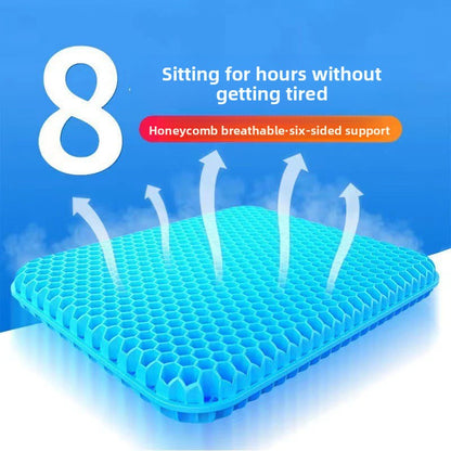 Breathable Honeycomb Gel Cooling Cushion for Car Office Home