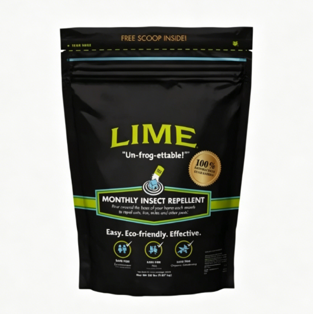 Lime Insect Repellent Powder for Home and Garden