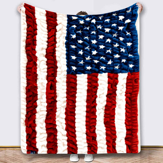 Flannel Commemorative Blanket for Home and Office