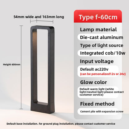 Waterproof Aluminum LED Lawn Light for Outdoor Garden